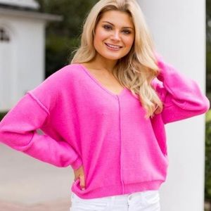 The Impeccable Pig Pink Sweater!